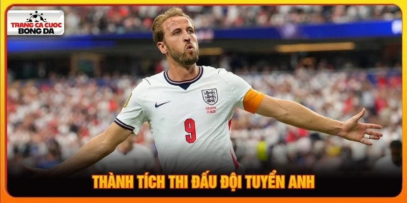 Thành tích thi đấu đội tuyển Anh